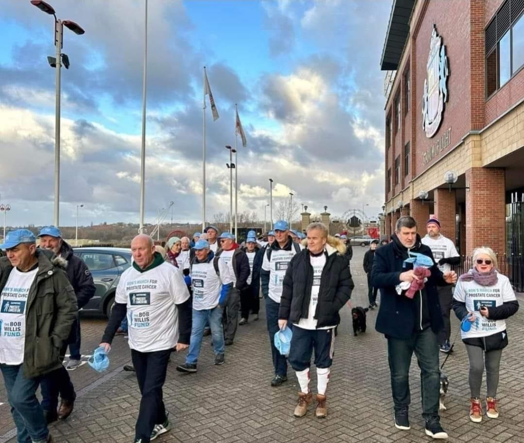 5 mile walk in aid of prostate cancer