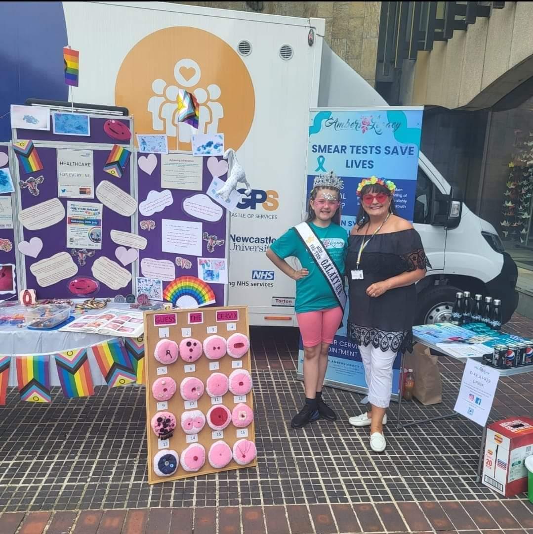 Newcastle Pride 🏳️‍🌈 NHS Cervical Screening Mobile Unit